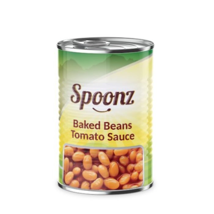 Spoonz Baked Beans T/Sauce 4x6x400gm