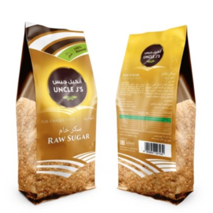 Uncle J's Raw Sugar 12x1kg
