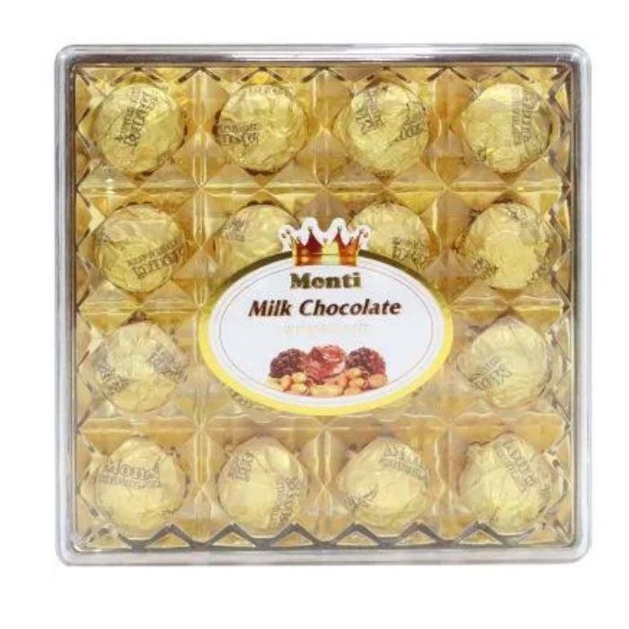Monti Milk Choco Peanut 12x250gm