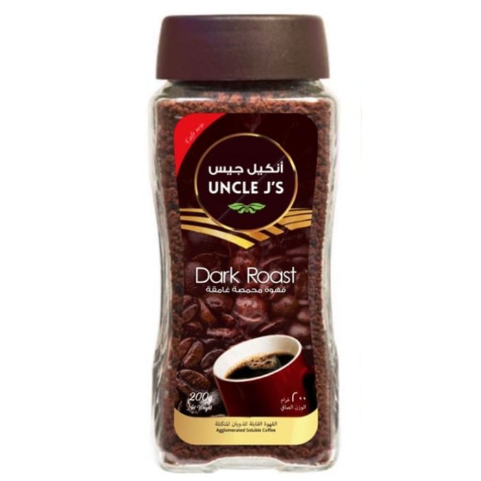 Uncle J`s Instant Coffee 12x200gm