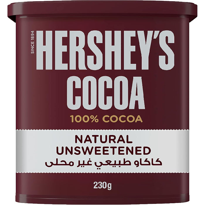 Hersheys Cocoa Unsweetened 12x230Gm
