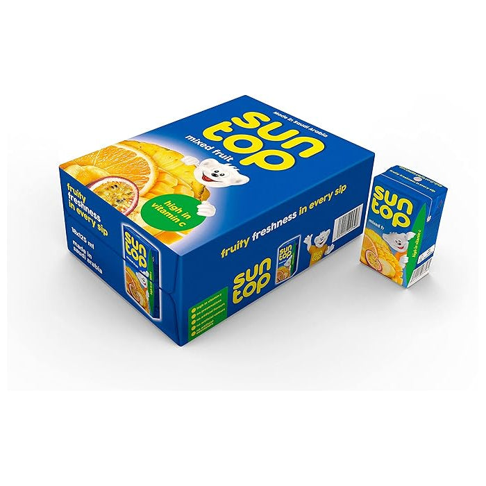Suntop Mixed Fruit Juices 18x125ml