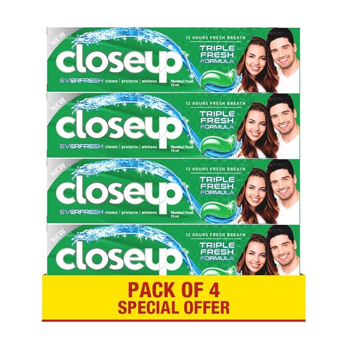 Close Up T/Paste Green 18x(4x75ml)