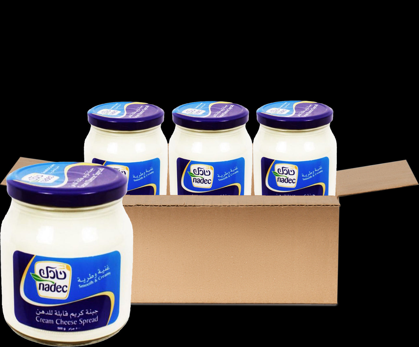 Nadec Cheese Jar Blue 3x(2x500gm)