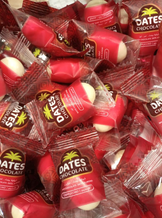 SQ Dates Choc/Almd Milk Cappch (6378)Kg