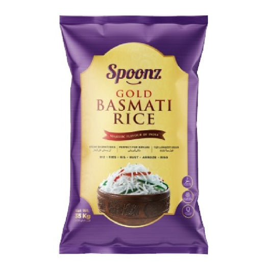 Spoonz Gold Basmati Rice 35Kg