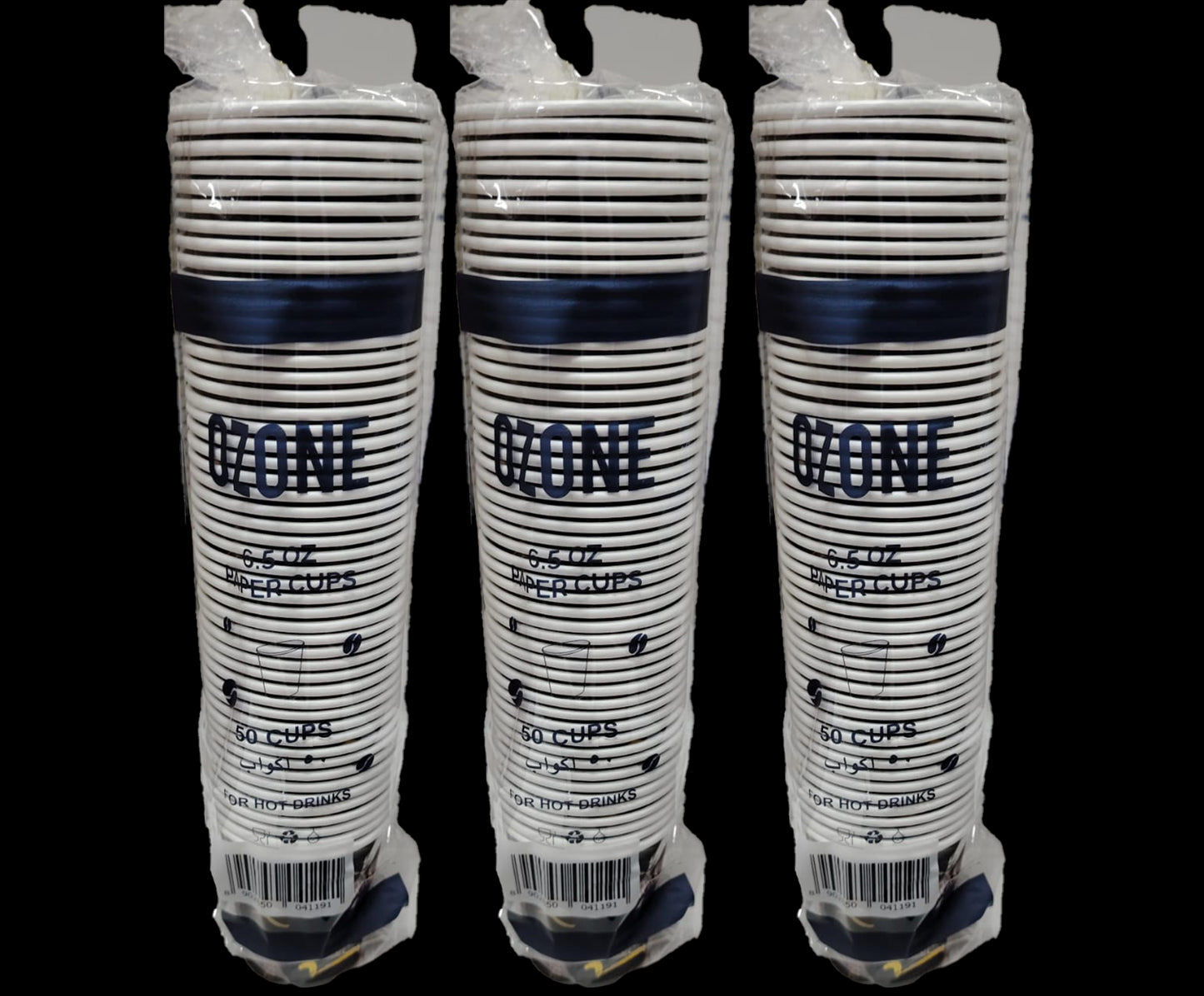 Ozone Paper Cup 6'oz 20x50pcs