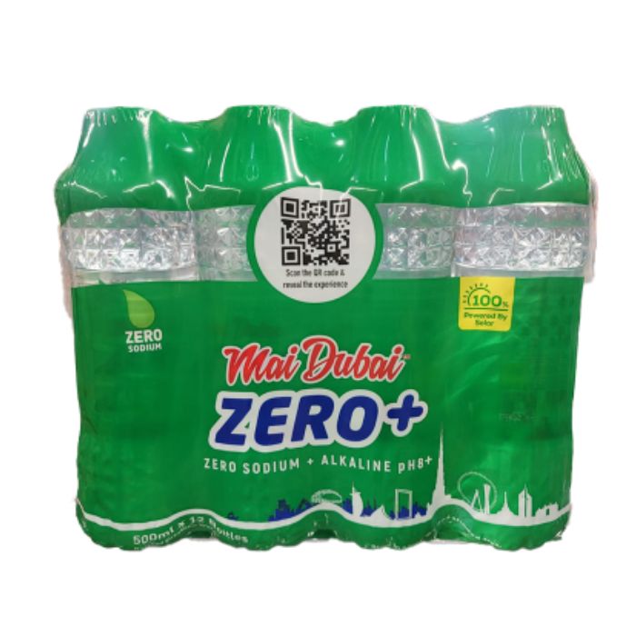 Mai Dubai Alkaline Zero Sodium 12x500ml