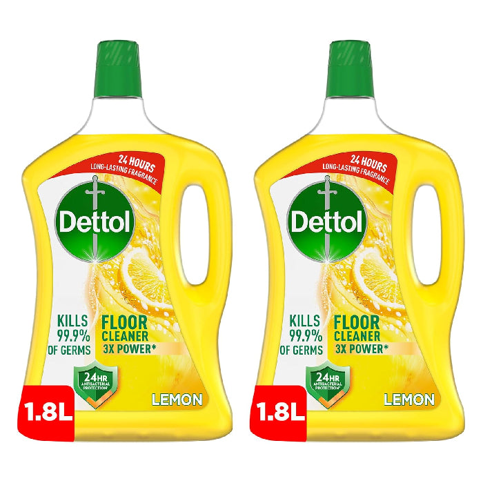 Dettol F/Cleaner Lemon 3x(2x1.8ltr)