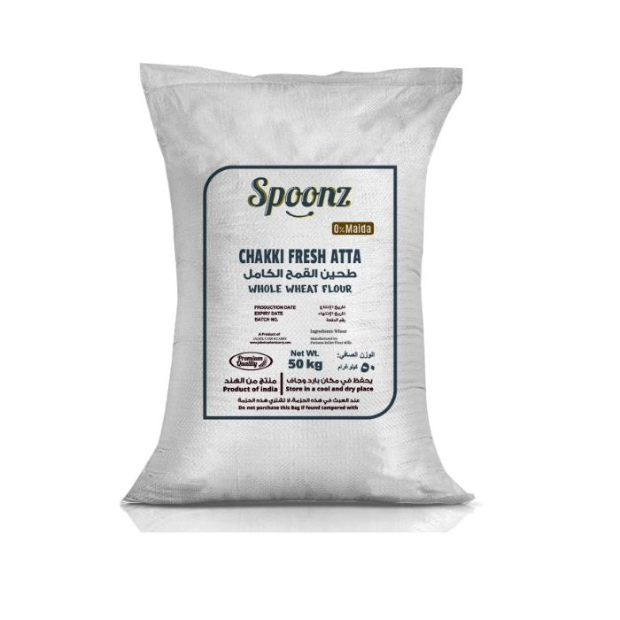 Spoonz Chakki Fresh Atta 50kg