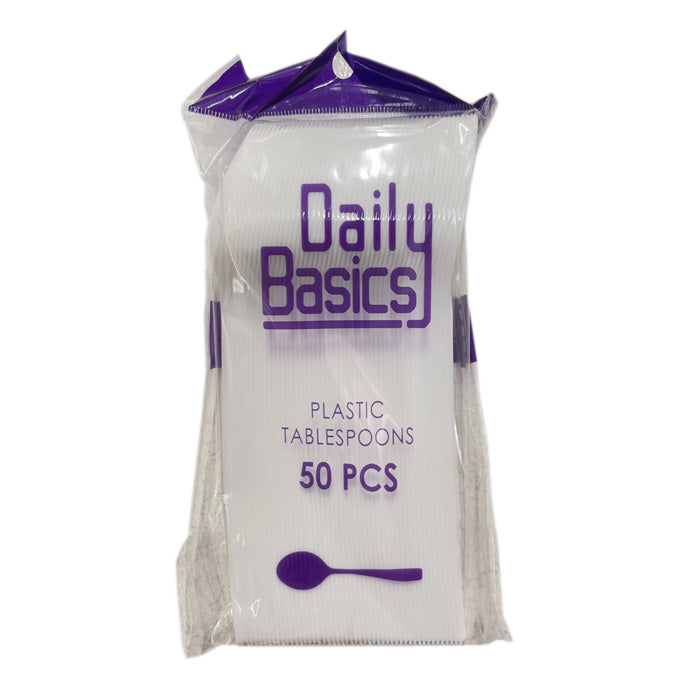 Daily Basics Plastic Table Spoon40x50Pcs