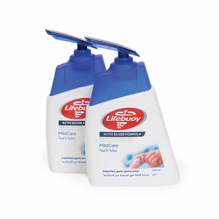 Lifebuoy H/W Mild Care Blue 6x(2x200ml)