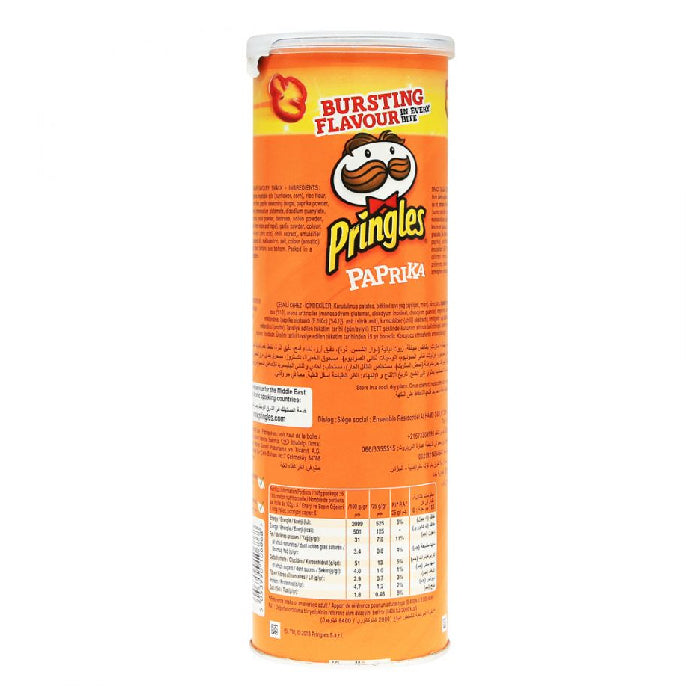 Pringles Chips Paprika 19x165gm