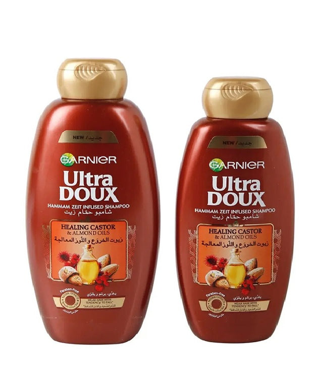 Garnier U/Doux Shmp Castor 600ml+400ml