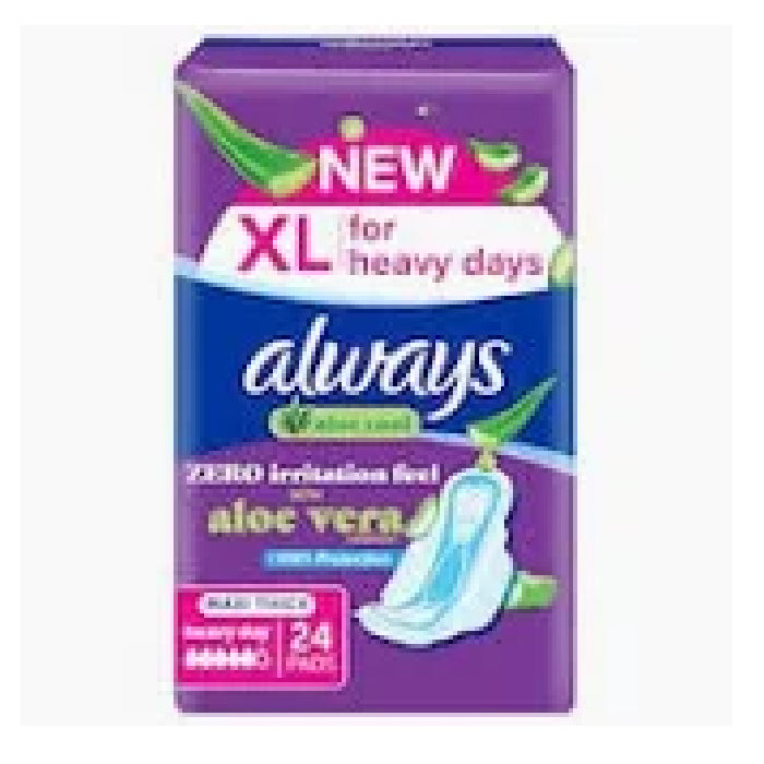 Always Maxi Thick Heavy Days XL 6x24's