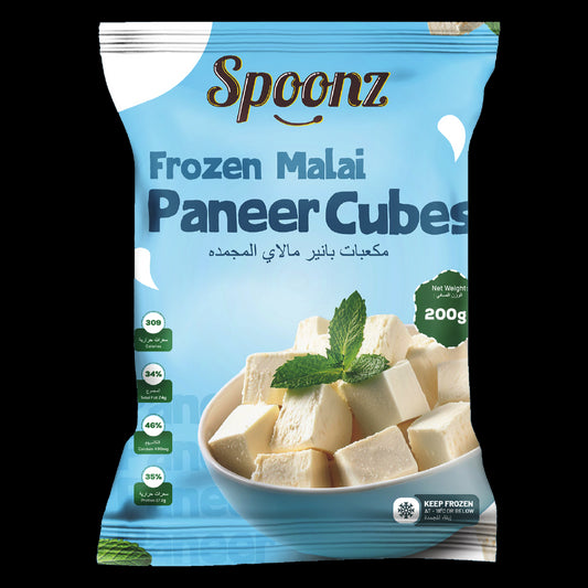 Spoonz Frozen Paneer Cube 40x200gm