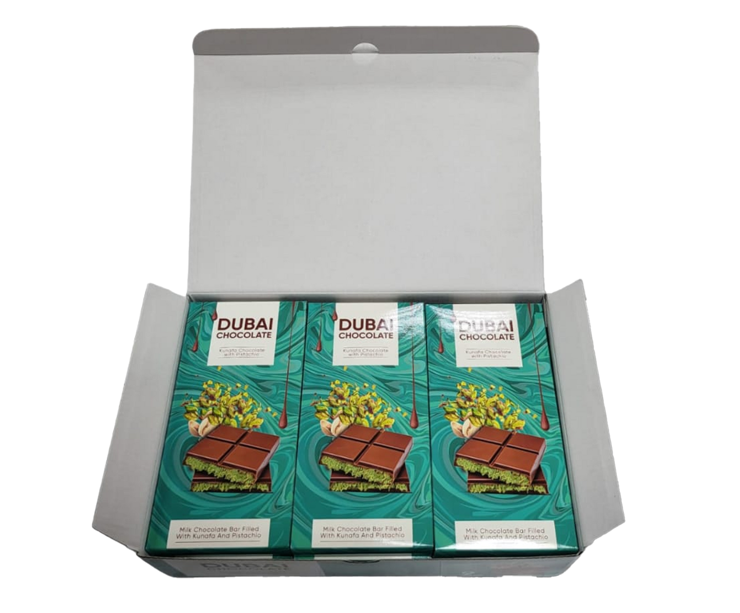 Best Dubai Kunafa Chocolate 9x190gm