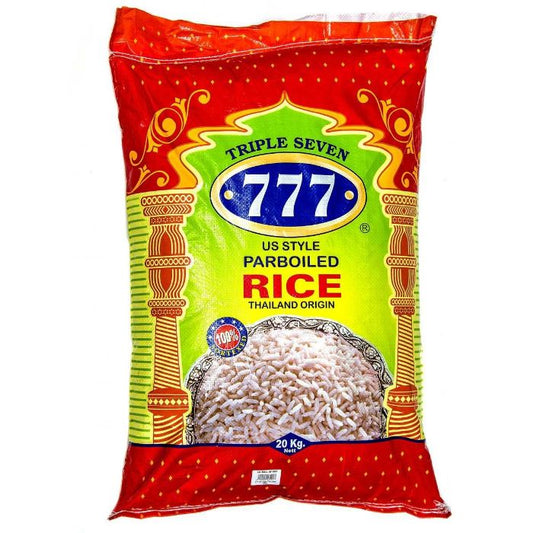 777 Us Style Thai Rice 20kg.