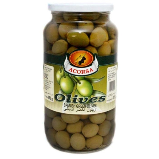 Acorsa Green Olives Seed Btl 12x200gm