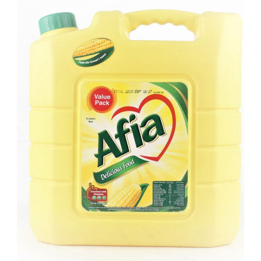 Afia Corn Oil 2x9ltr
