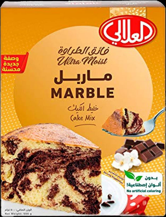 Al Alali Marble Cake Mix 12x500gm
