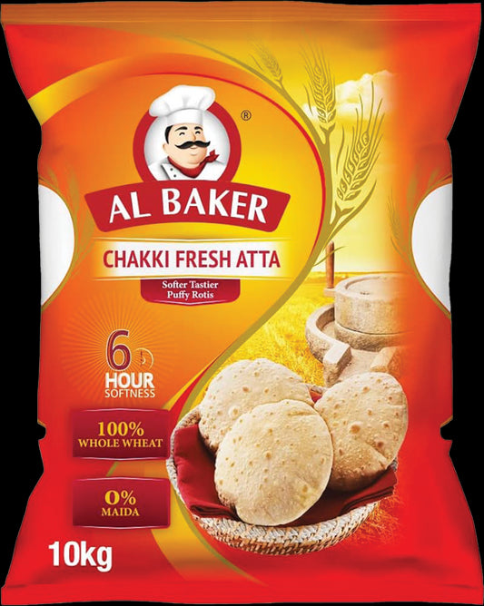 Al Baker Chakki Fresh Atta 10kg
