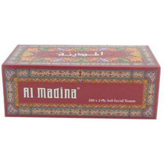 Al Madina Tissue 2 Ply 6x5x200 Sheets