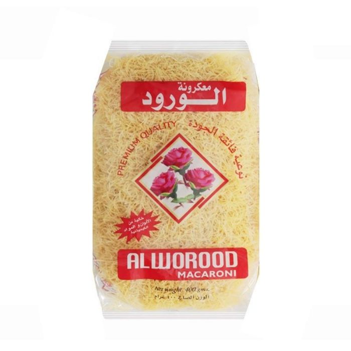 Alworood Macaroni Vermicelli 20x400gm