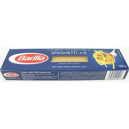 Barilla Spaghetti 5 24x500gm