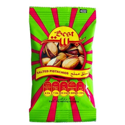 Best Salted Pista Pouch 1x6x24x13gm