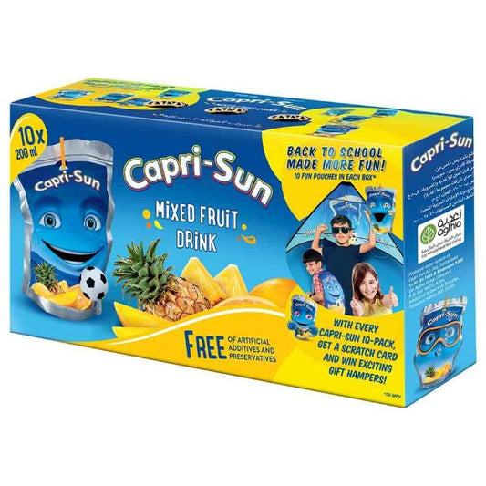 Capri Sun MixdFruit Drink NSA 4x10x200ml
