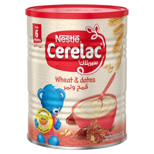 Nestle Cerelac Wheat & Dates 24x400gm