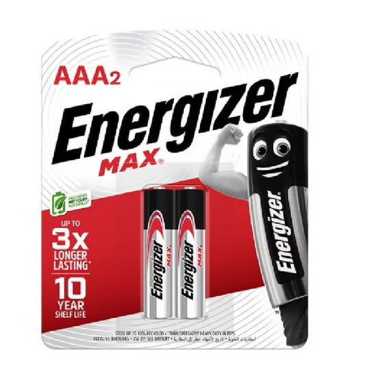 Energizer Battery Alka.E92BP2 AAA 2x20pc