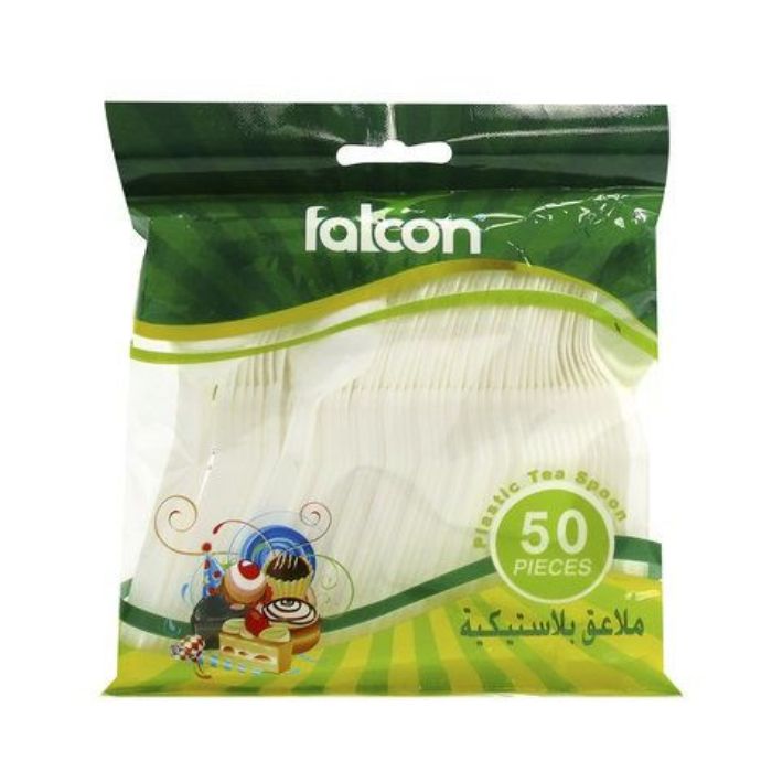 Falcon Plastic Tea Spoon 40x50pcs