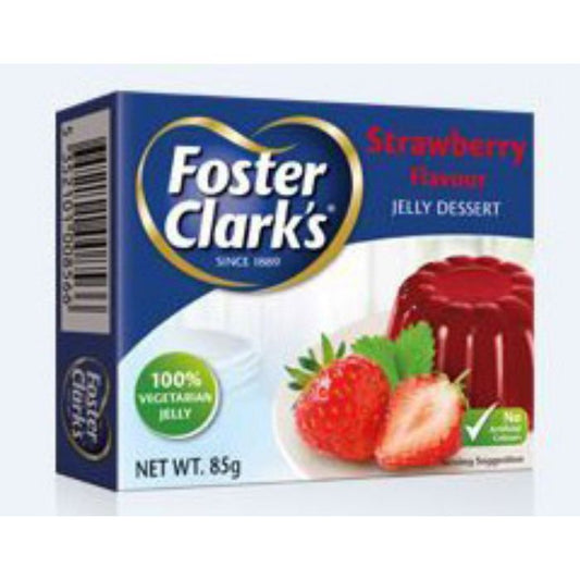Foster Clark Jelly Strawberry 24x6x80gm