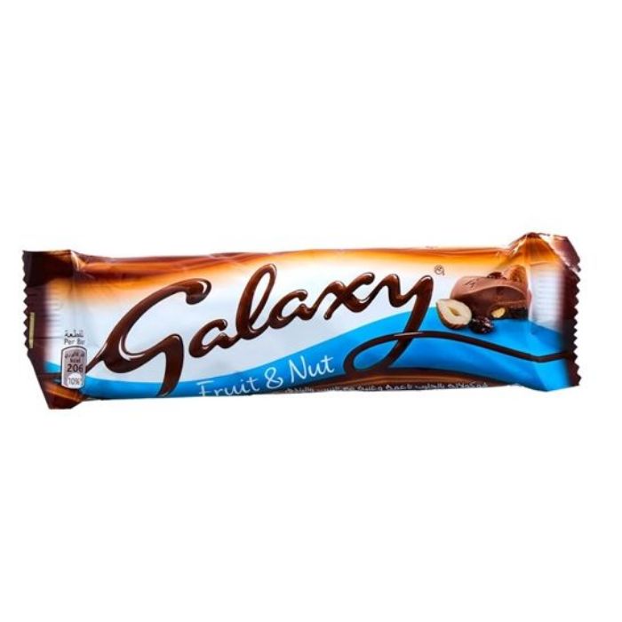 Galaxy Fruit & Nut Chocolate 6x24x36gm