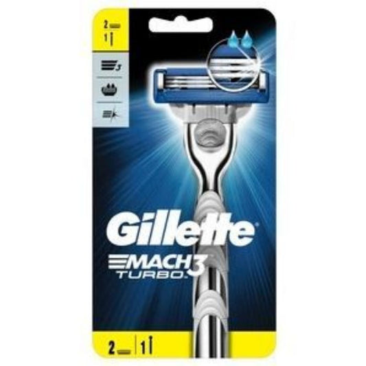 Gillette Mach 3 Turbo Razor 2up 1x6x6pcs