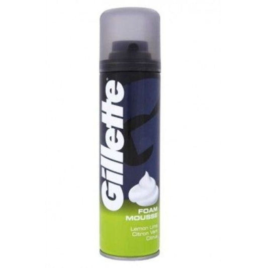 Gillette Shav. Foam Lemon Lime 6x200ml