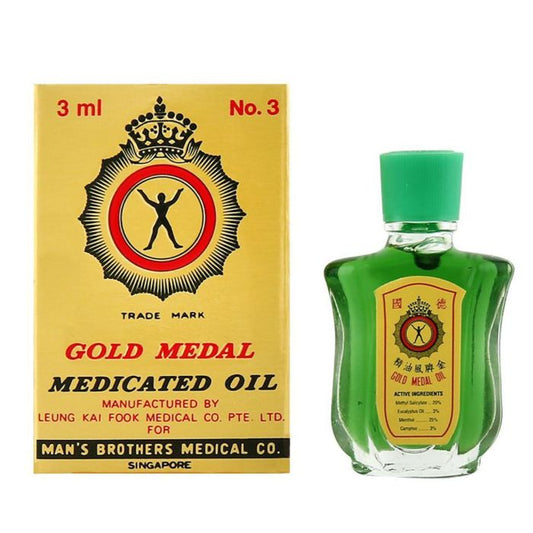 Gold Medal Medicated Oil 1x50x12x3ml