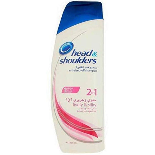 Head&Shoulders Shmp Lively Silky 24x400m