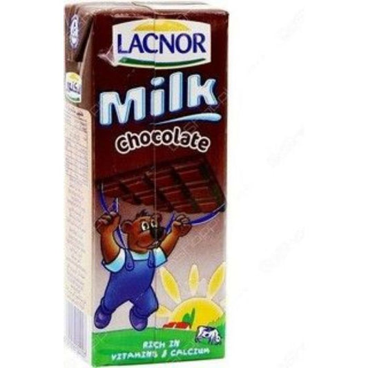 Lacnor Chocolate Flavored Milk 32x180ml