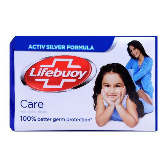 Lifebuoy Soap Care White 8x6x160gm