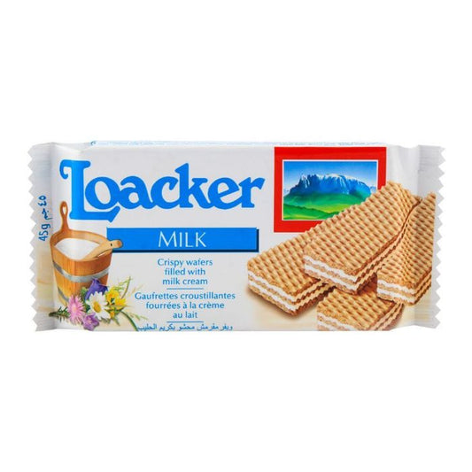 Loacker Milk 25x45gm