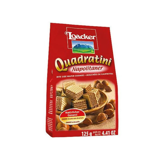Loacker Quad Mini Napolitaner 12x125gm