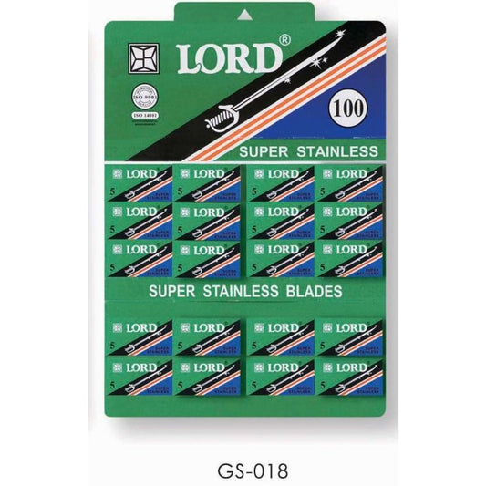 Lord Super Stainless Blade Green 20x5pcs