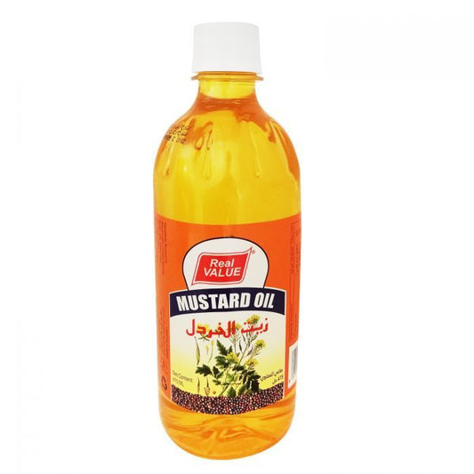 Real Value Mustard Oil (B) 12x475ml