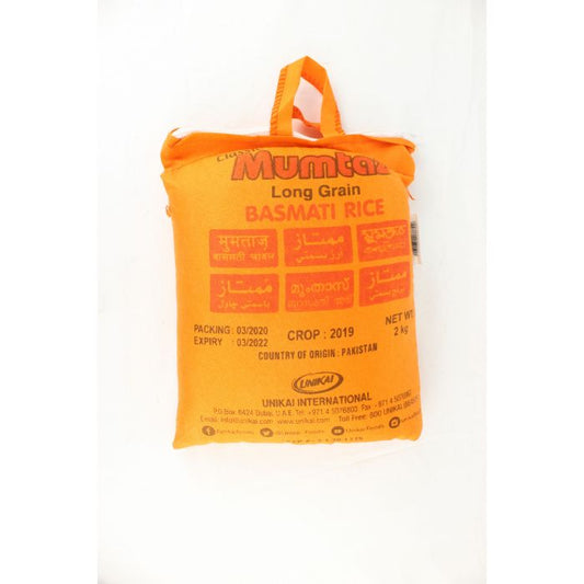 Mumtaz Basmati Rice 20x2kg