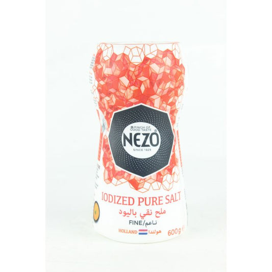 Nezo Red Iodized Fine Tablesalt 12x600gm