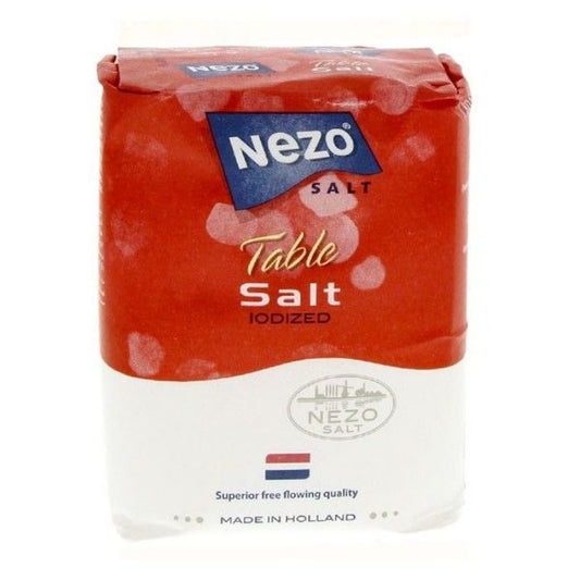 Nezo Red Iodized Salt Pkt 12x1kg