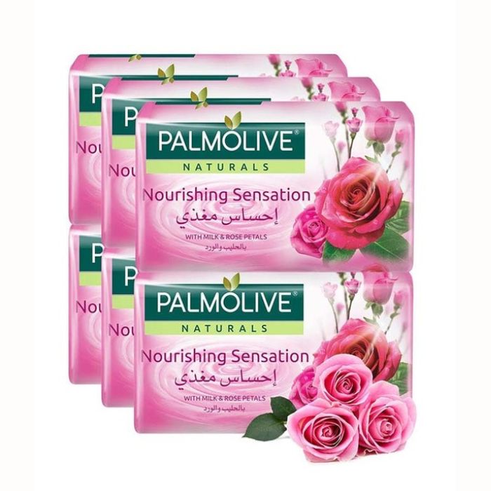 Palmolive Soap Milk&Rose Oil 8x6x170gm